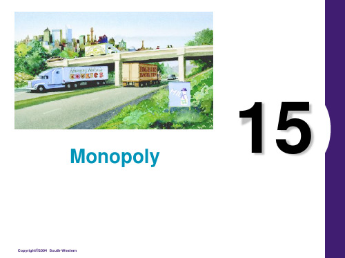 曼昆微观经济学英文版monopolyPPT课件