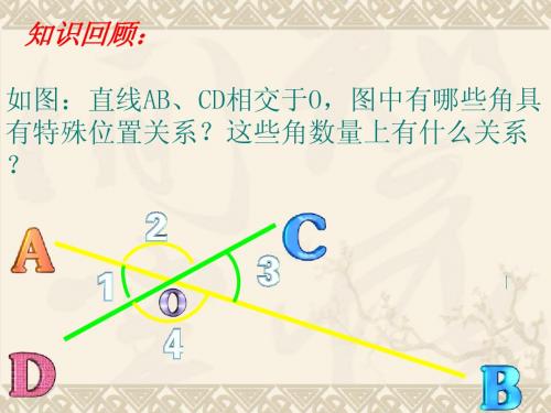 同位角、内错角、同旁内角