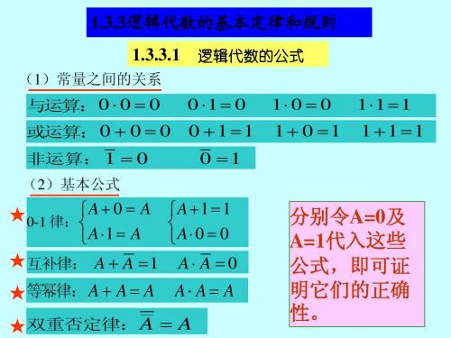 第1章 数字逻辑基础3