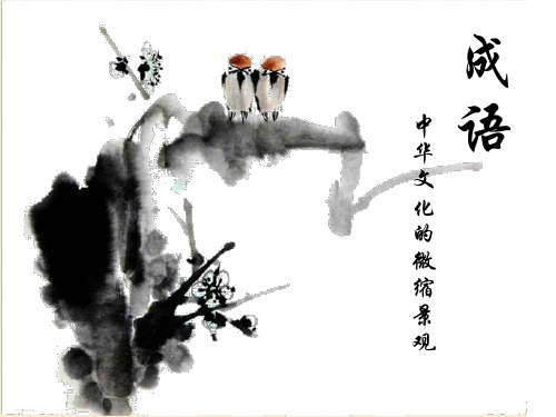 高一语文必修2 梳理探究 成语 课件.ppt