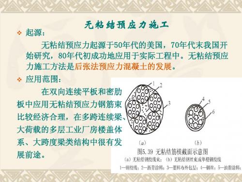 预应力混凝土工程-无粘结
