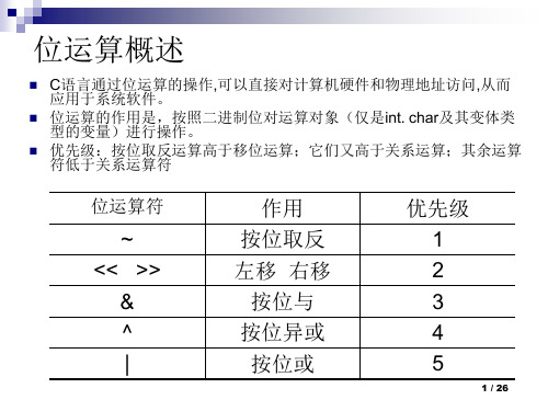 位运算PPT