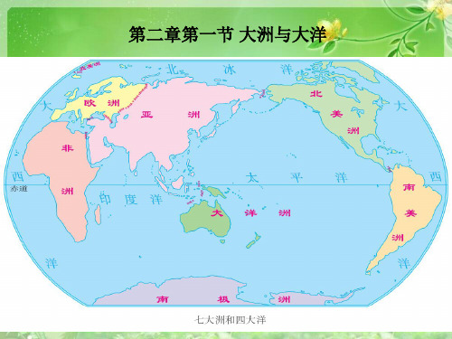 人教版初中地理七年级上册第二章第1节大洋和大洲课件(共29张PPT)