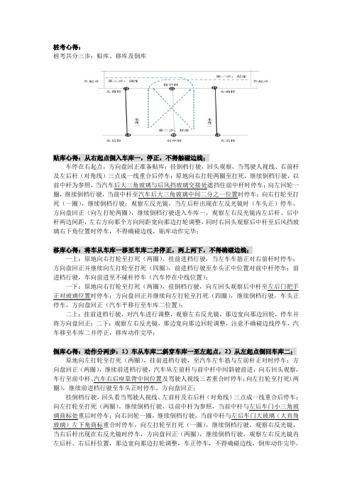 新丰驾校科目二桩考心得