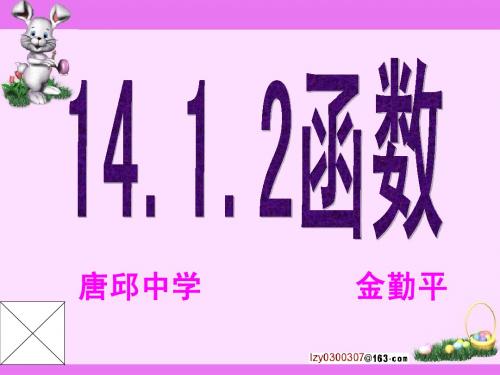 §14.1.2函数课件