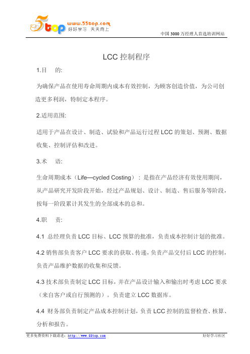 LCC控制程序