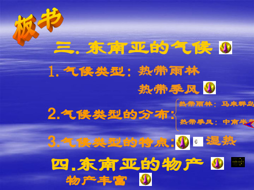 东南亚的气候