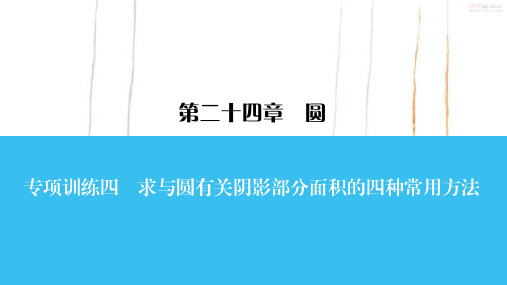 人教版数学九年级上册专项训练4课件