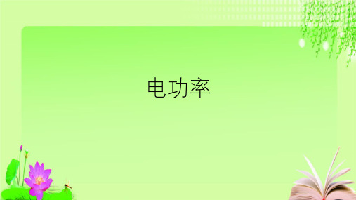最新浙教版科学中考复习电功率 (共57张PPT)教育课件