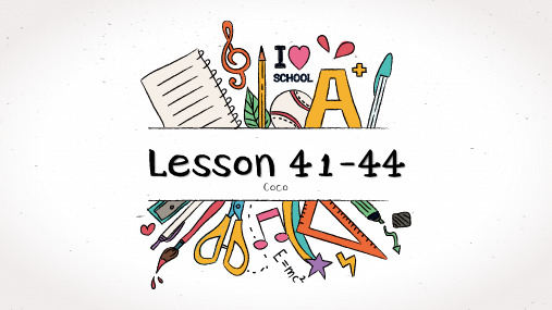 新概念Lesson 43-44