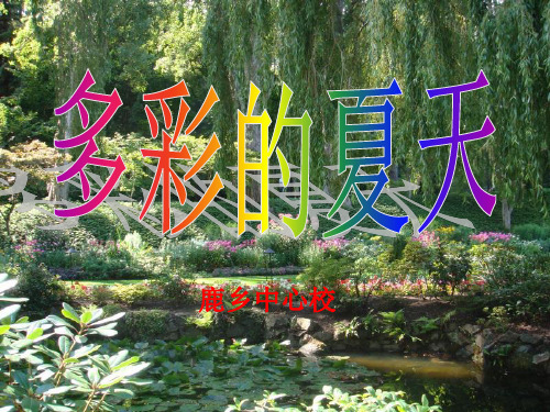 -3下-06.2-《多彩的夏天》(3号群玉儿提供)PPT课件