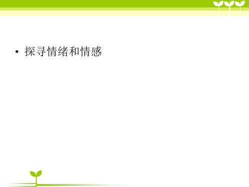 消费者对商品的情感过程(精品)