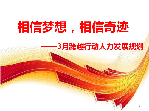 保险公司春季增员行动人力发展整体规划