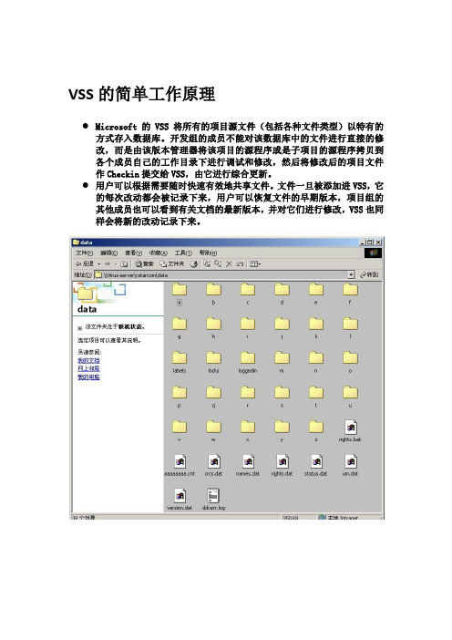 vss2005客户端操作手册.docx