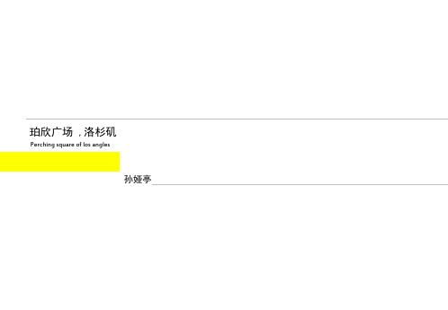 珀欣广场案例分析新
