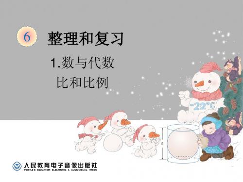数与代数-比和比例