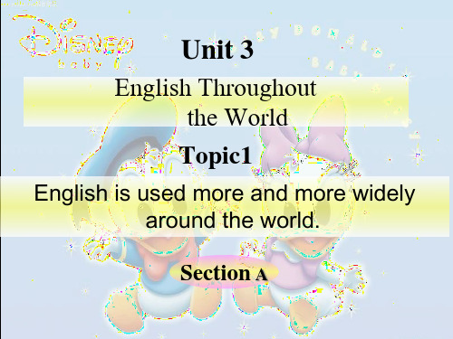 Unit3Topic1SectionAPPT课件