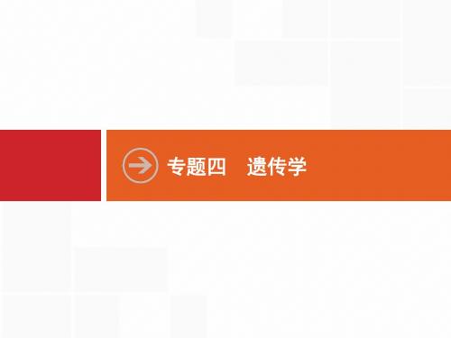 2018年高考生物二轮复习专题突破课件第九讲 遗传的分子基础 (共46张PPT) (1)