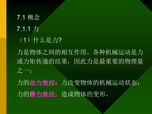 力力矩压力测量