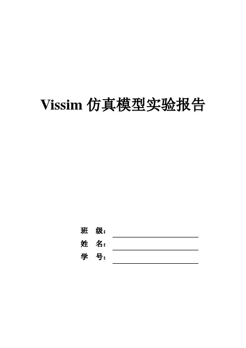 VISSIM3.6基本使用教程解析