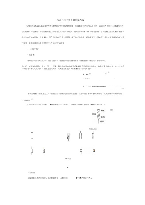 技术分析法及主要研究内容