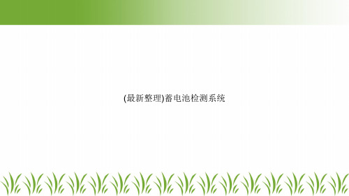(最新整理)蓄电池检测系统