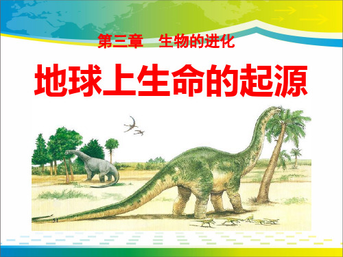《地球上生命的起源》生物的进化PPT课件3【优秀课件推荐】