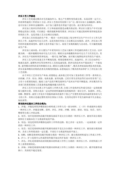 冲压成型的方法和案例