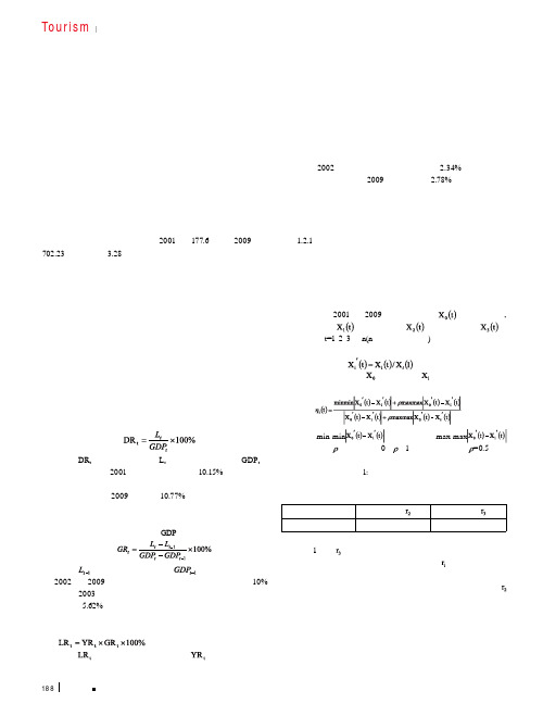 旅游业对重庆市经济贡献的实证