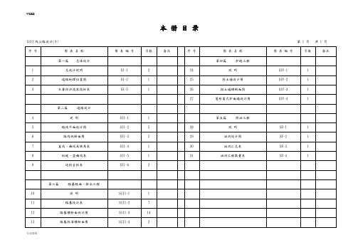 公路设计总说明