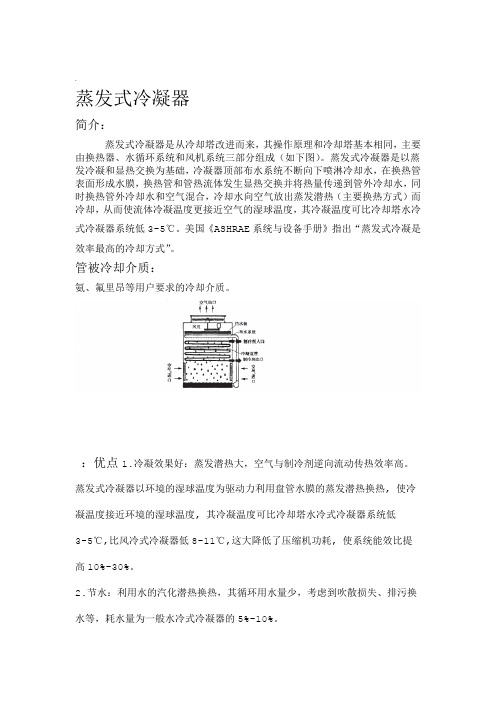 蒸发式冷凝器简介