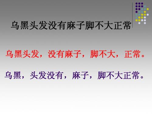 标点符号复习课件