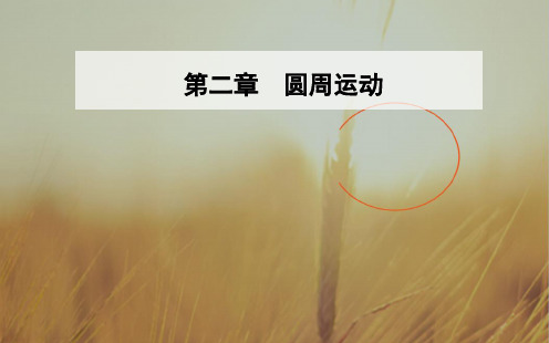 2018年高中物理粤教版必修2课件：第二章第三节离心现象及其应用
