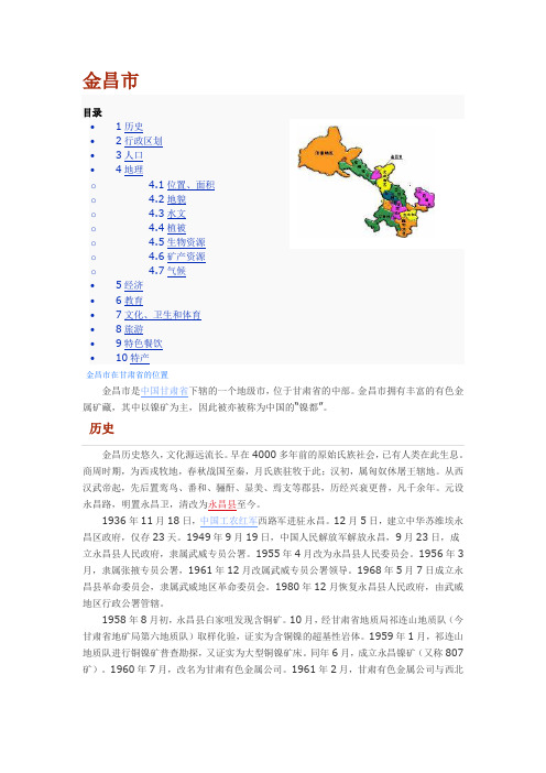 金昌市