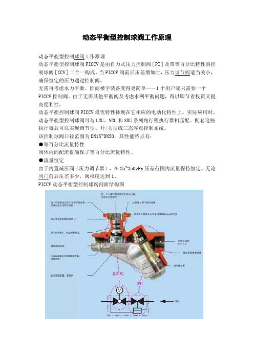 动态平衡型控制球阀工作原理