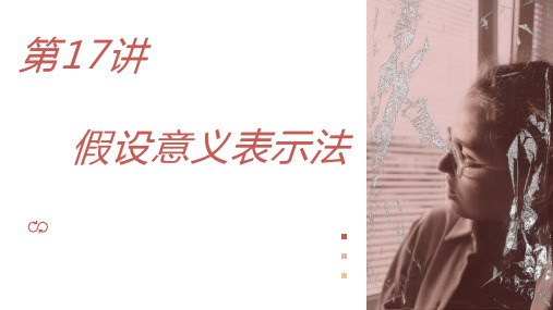 假设意义表示法