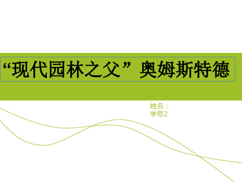 奥姆斯特德