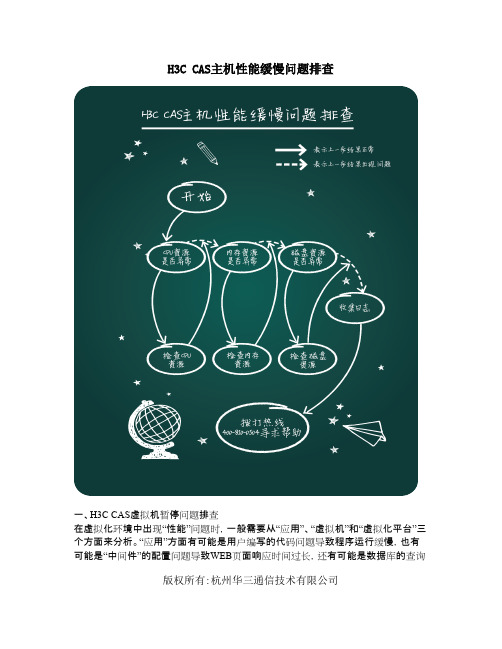 H3C CAS主机性能缓慢问题排查