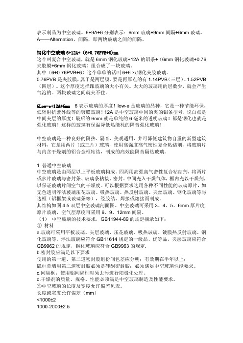 中空玻璃