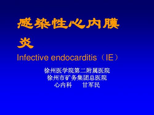 感染性心内膜炎