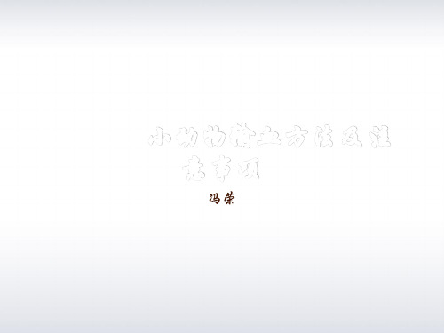 小动物输血疗方法