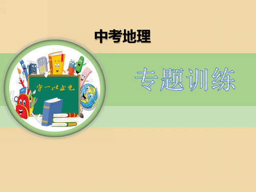 中考地理专题训练-地理景观图