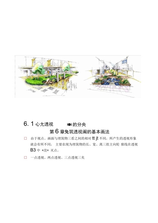 【图文】第6章透视图的基本画法(精)