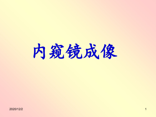 内窥镜成像 ppt课件