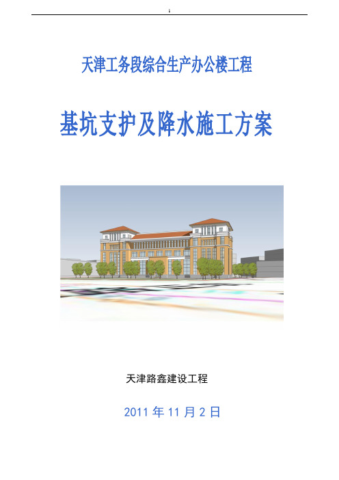 大口井降水方案
