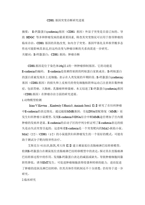 CDH1基因
