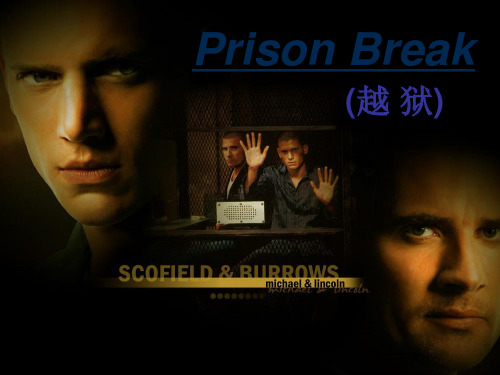 电影解析《越狱》_ppt