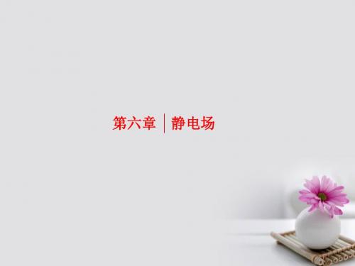 2018版高考物理一轮复习第六章静电场第1节电场力的性质课件