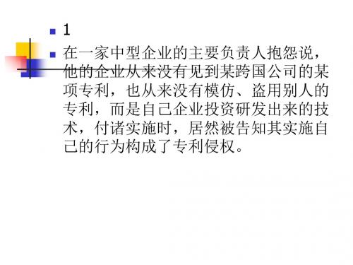 国际技术贸易 案例页PPT文档