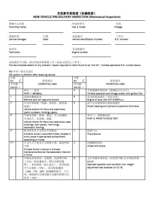E3.5_PDI检查清单样本